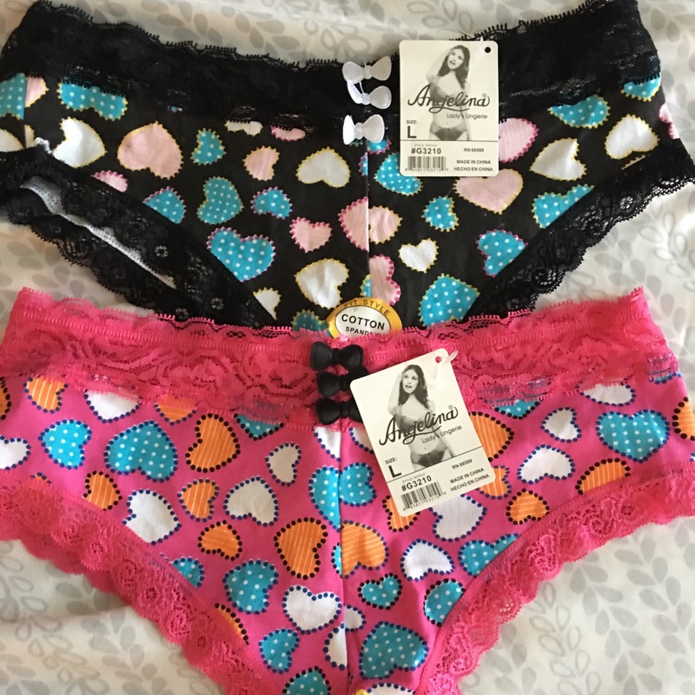 Lace boy shorts